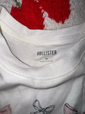 Hollister Tee Baby White Ribbed thumbnail 2