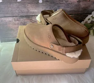 UGG LANAH CLOG PLATFORM SLIPPER SIZE 8 thumbnail 11