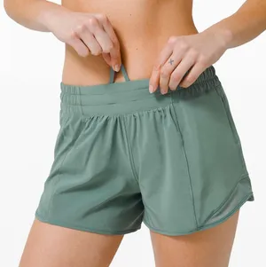 Lululemon Tidewater Teal Hotty Hot 4" Shorts 2 thumbnail 1