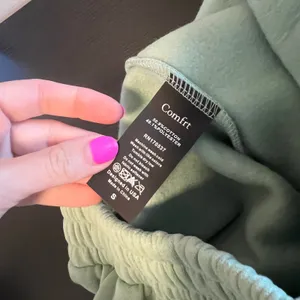 Comfrt Travel Sweatpants Joggers Aloe Mint Green Fleece Women's Small New‎ thumbnail 8
