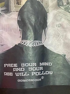 Travis Scott T-shirt Large Free Your Mind & Soul A$$ Will Follow Utopia Album thumbnail 3