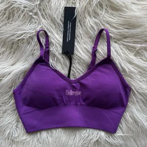 Civil Regime Kelly Seamless Sports Bra Purple Size Small thumbnail 2