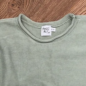 Princess Polly‎ small/medium rolled neck, crop sage green sweater thumbnail 4