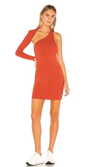 GIGI ONE SHOULDER MINI DRESS thumbnail 1