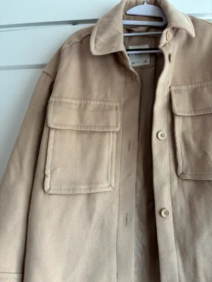 Abercrombie oversized quilted shacket thumbnail 5