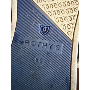 Rothy’s Leopard Knit High Top Slip-On Sneakers Women’s 6.5 thumbnail 7