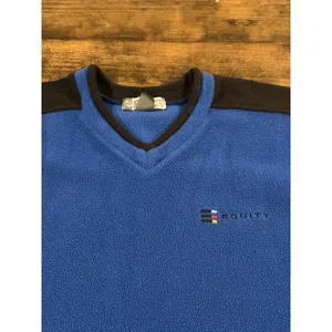 Elements Sweatshirt Crewneck Grandpa Sweater Blue Black Retro Men’s Size XXL thumbnail 2