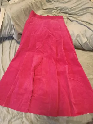 Hot pink Corduroy dress thumbnail 2