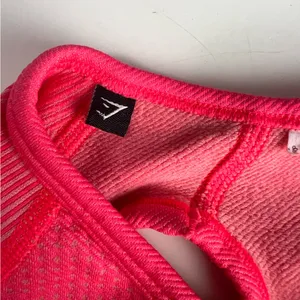 Gymshark Ultra Seamless Hot Pink Crop Top Back Cut Outs TikTok famous XS thumbnail 6