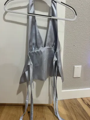 ZARA Silk Top thumbnail 3