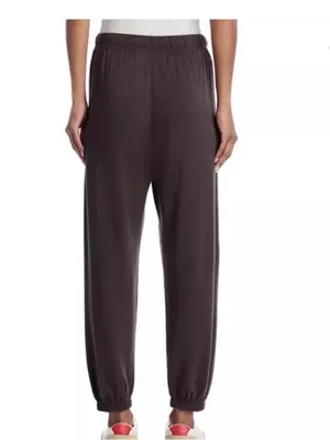 Splits59 Oversized Andie Drawstring Jogger Sweatpants Dark Chocolate XS New thumbnail 3