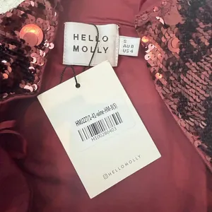 Hello Molly 4 disco reflections sequin stretch mini skirt SK2 3510 thumbnail 2
