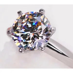 Boutique 2 Carat Platinum Solitaire Simulated‎ Diamond Engagement Wedding Ring, 8 thumbnail 13