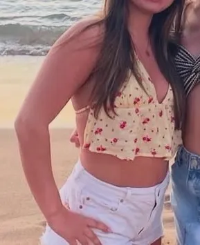 Garage Halter Tank Top Cropped thumbnail 6