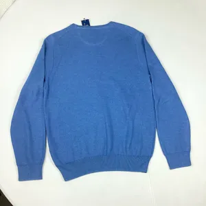 Polo Ralph Lauren Mesh Knit Crewneck Sweater Blue New with tag Cotton Mens Large thumbnail 2