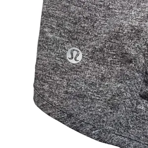 Lululemon Tracker Low-Rise Short 4" *Heather Lux Multi Black thumbnail 6