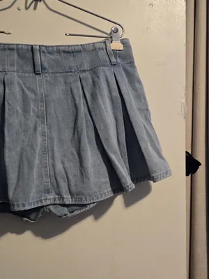 Altar'd State Light Blue Denim Skirt thumbnail 8