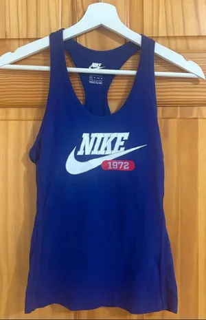 💜Nike Size XS Blue Activewear Vintage Y2K Tank Top thumbnail 1