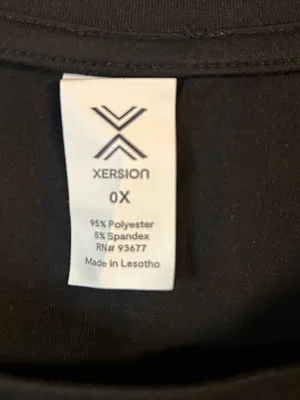 Xersion Quick Dri Tank Top Black Womans Size 0X nwt (0249) thumbnail 2