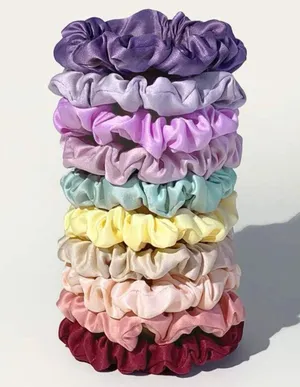 10 Piece Scrunchies Multiple thumbnail 1