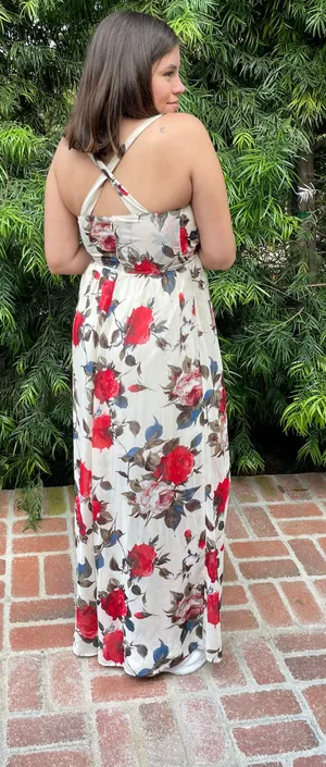 Leshop floral dress sz m thumbnail 3