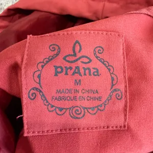 Prana Lightweight Nylon Jacket Women's Medium Terracotta Hood Gorpcore Fall thumbnail 6