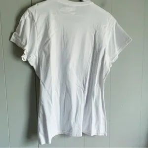 Port & Co Red #5 Ladies Cut Core Cotton Graphic T L thumbnail 2