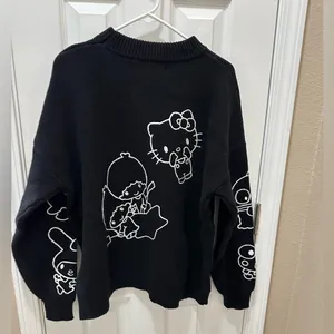 Hello Kitty and Friends x Forever 21 Collab Black Character Sweater size Medium thumbnail 12