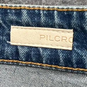 Pilcro Jeans Women 25 Blue‎ Distressed Mom High Rise Denim Stretch Festival thumbnail 10