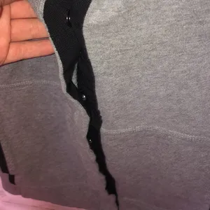 Lululemon Athletica yin to my yang cardi sweatshirt jacket gray and black small‍ thumbnail 7