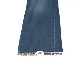 Liverpool LA Crop Flare Jeans‎ Womens 8/29 Blue Raw Hem Distressed Stretch Denim thumbnail 9