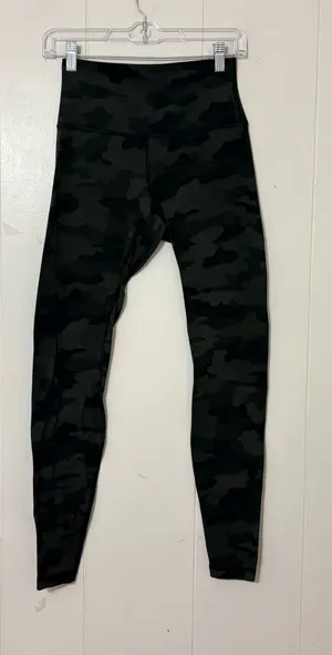 Lululemon Align High Rise Pant 28” Heritage 365 Camo Deep Coal Multi Size 6 thumbnail 1