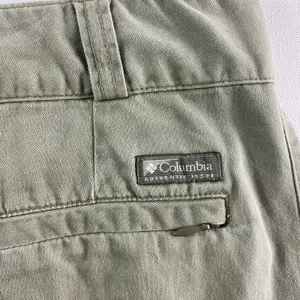 Columbia Pants Womens 12 Tan Chino 27" Inseam Cotton Polyester Hiking READ thumbnail 2