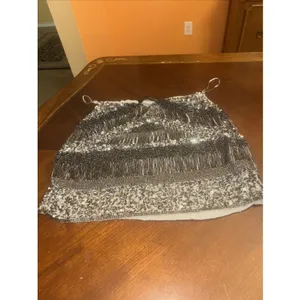 Zara Sequin Womens Mini Skirt Size Sz XS thumbnail 3