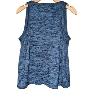 Rag & Bone Women’s Size S Blue Black Space Dye Ramona V-Neck Sleeveless Tank Top thumbnail 11