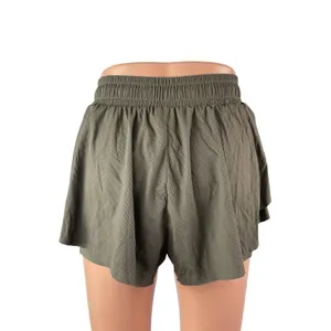 Joy Lab Women's Olive Green Drawstring Yoga Workout Athletic Running Shorts XS thumbnail 3