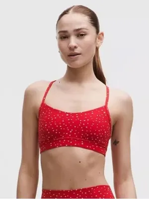 Lululemon Flow-Y Bra Nulu *Light Support A-C Cups Size 4 in Heart Scatter thumbnail 1