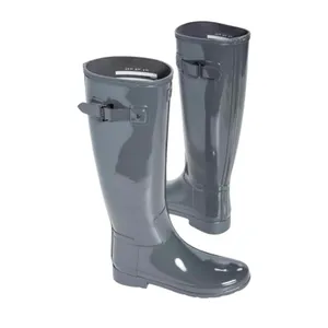 HUNTER Original tall gloss boots Sz 6 thumbnail 2