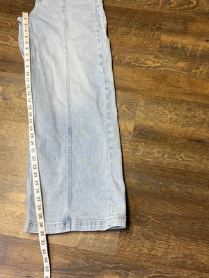 Gap Stride High Rise Wide Leg Jeans Women's 29/8 Light Indigo thumbnail 6