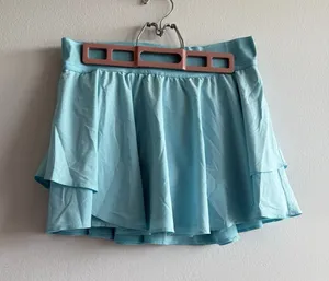 Lululemon Court Rival‎ High Rise Tennis Skort Sz 8 Blue Athletic Skirt Layered thumbnail 1