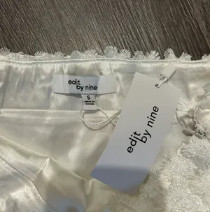 Edit by Nine White Lace Mini Skirt thumbnail 3
