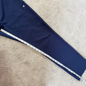 Figs Women’s High Waisted Yola Skinny Scrub Pants Pull On in Navy L thumbnail 13