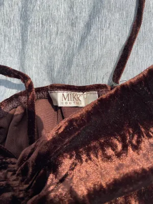 fairy velvet top Brown thumbnail 2