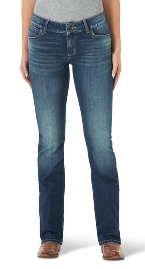 Wrangler Retro Mae Bootcut Jeans Women's 9W x 34 Mid Rise Stretch NWOT thumbnail 1