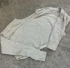 Aerie cropped crew neck sweater thumbnail 1