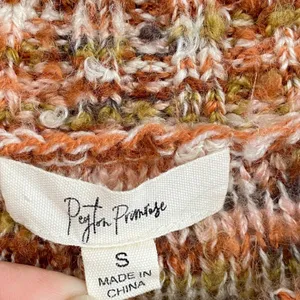Peyton Primrose Space Dye Knit Sweater‎ Casual Comfort Boho Aesthetic Small thumbnail 3
