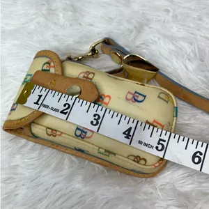 Vintage DOONEY & BOURKE y2k Rainbow Wristlet thumbnail 8