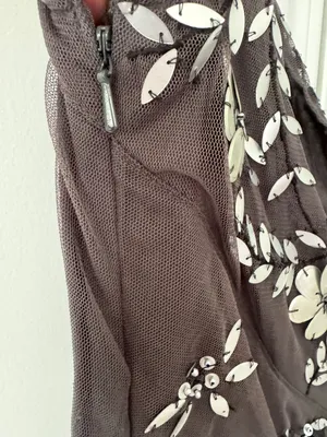 Free People Embellished Tulle Mini Dress, Size S thumbnail 10