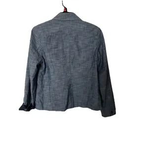 GAP Blazer Classic Academy Size 4 Blue Preppy Twee Lined Career thumbnail 3