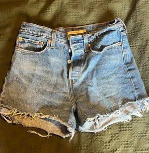 Levi’s Wedgie Fit High-Waisted Shorts thumbnail 1